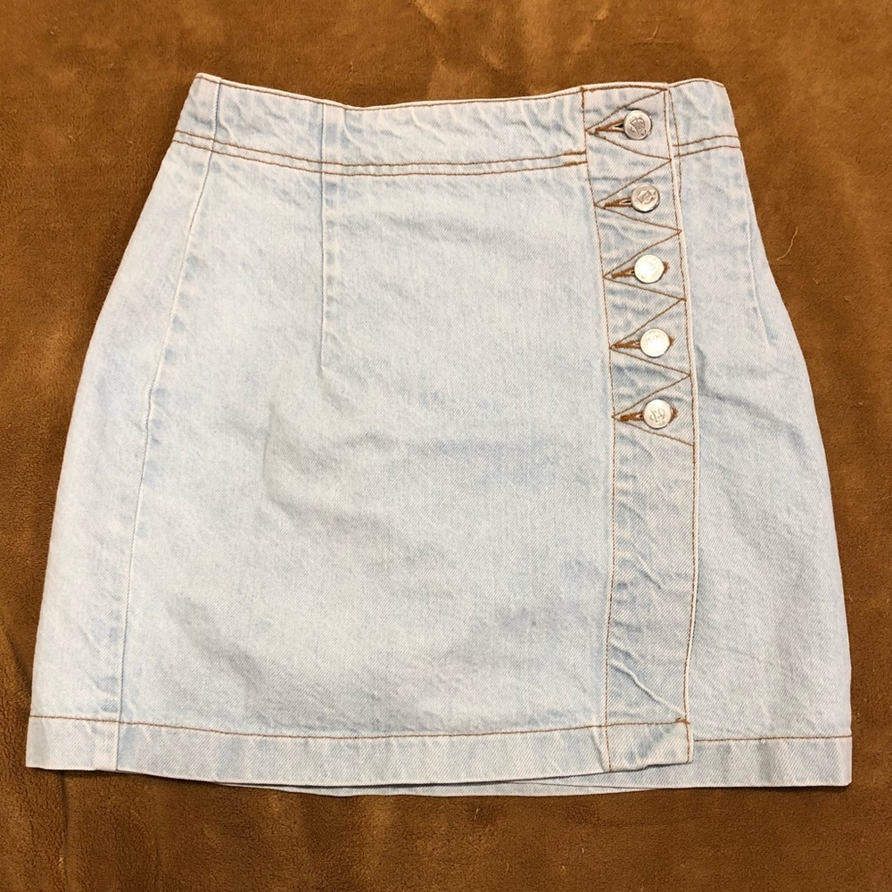 Vintage Bongo Denim Skirt Size 5